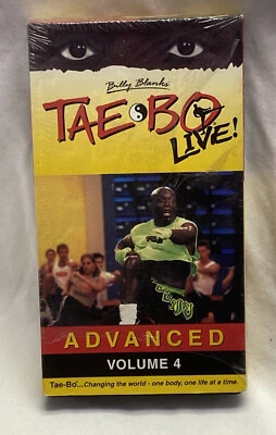 Billy Blanks Tae Bo Live Advanced Volume 4 VHS Workout Video Exercise Video - Image 1 of 2