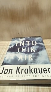 IntoThin Air Jon Krakauer used hardcover Villard 1997 Mount Everest - Picture 1 of 3