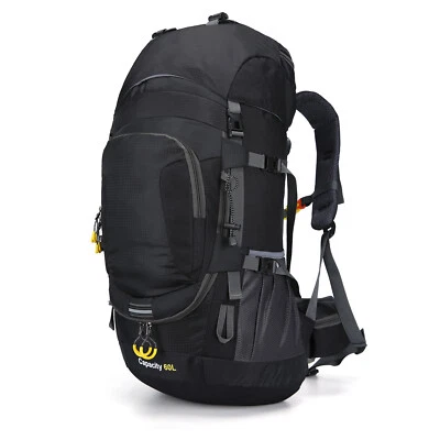 Mochila impermeable 50L/60L/70L Mochila de senderismo al aire libre Bolsa de viaje de camping EE. UU. Foto 1 de 4