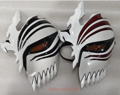 Bleach Kurosaki ichigo Mask Cosplay Half Face Mask Prop Anime Gift - Image 1 of 4