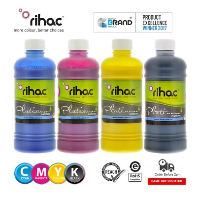 Rihac Pigment Ink for Canon Maxify Printers PGI-1600 & PGI-2600 Cartridge MB2360 - Image 1 of 4
