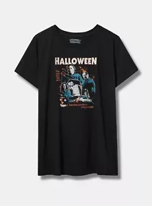 Camisa Torrid Horror Halloween Michael Myers Negra Nueva Con Etiquetas Nueva 4X - Imagen 1 de 9