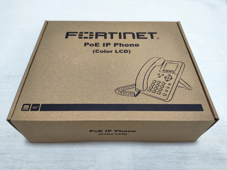 New IP Phone Fortinet FortiFone FON - 175, PoE, VoIP, SIP, Color Screen - Image 1 of 4