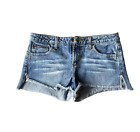 LEI Denim Summer Jean Shorts Low Rise Side Slits Size 11