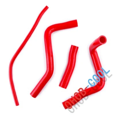 Tubo de manguera de refrigerante de radiador rojo para 2001 2002 2003 2004 Suzuki GSXR1000 GSX-R1000 Foto 1 de 4