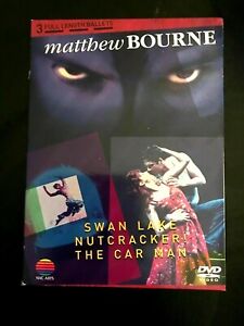 MATTHEW BOURNE COLLECTION SWAN LAKE/NUTCRACKER/THE CAR MAN R2 DVD SET 3-DISC