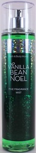 Bath & Body Works VANILLA BEAN NOEL Fine Fragrance Body Mist Spray 8Oz FREE SHIP