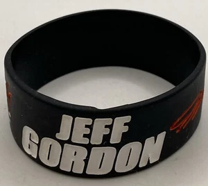 NUEVA pulsera de goma negra Jeff Gordon #24 Hendrick Motorsports NASCAR 1"" - Imagen 1 de 3
