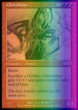 Magic the Gathering MTG Clickslither (90) Legions   LP FOIL