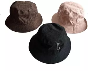 NWT $68 Michael Kors Monogram Logo MK Signature Bucket Hat Womens Size M/L - Picture 1 of 5
