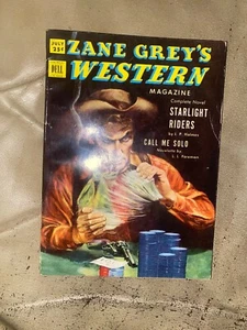 Zane Grey's Western Magazine, Starlight Riders, Call Me Solo. July 25 Cents - Picture 1 of 3
