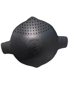 PAMPERED CHEF LARGE 8 Cup 2 Qt MICRO-COOKER MICROWAVE STEAMER STRAINER LID Black - Picture 1 of 9