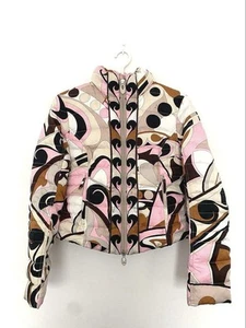 EMILIO PUCCI Down Jacket Hooded Short Down F/S from Japan - Picture 1 of 10