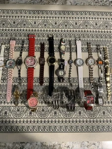 Women's Watch Lot Vintage Timex Geneva Platinum  Disney Accutime  Narmi & More - Picture 1 of 24