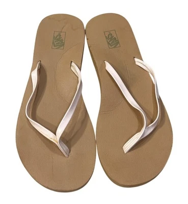 Sandalia chanclas Vans para mujer color rosa rubor sin mangas plana talla 8 Foto 1 de 4