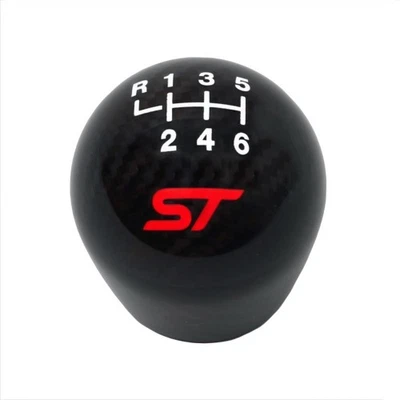 Ford Performance Parts Focus ST Shift Knob-Carbon Fiber, Black, 6 Speed - Image 1 of 4