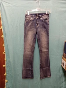 True Religion Jeans Women's Size 26 Becca Mid Rise Bootcut Medium Wash - Picture 1 of 14