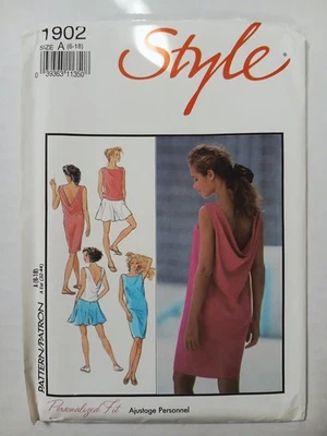 1902 Style Sewing Pattern. Misses Pullon Top Skirt Size 6, 8, 10, 12, 14, 16, 18 - Image 1 of 3