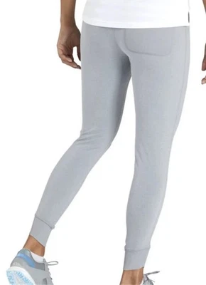 Mujer FootJoy Hasta el Tobillo Acanalado Bloque Leggings Bolsillo Gris Jaspeado XS Gris Foto 1 de 4