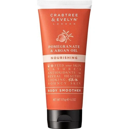 Crabtree & Evelyn Pomegranate & Argan Oil Nourishing Body Smoother Wash 175g NEW - Image 1 of 1