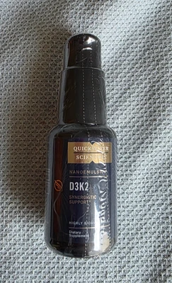 Nanoemulsión Científica QuickSilver D3K2 Soporte Sinérgico 1.7 fl oz - Sellado Foto 1 de 4