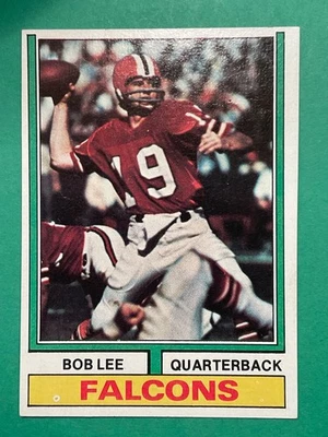 Bob Lee 1974 Topps Football Card #265 - Atlanta Falcons Quarterback - Image 1 of 2
