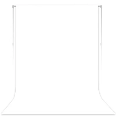 LYLYCTY 5x7 英尺背景白色屏幕钥匙柔软纯工作室背景 ID 照片 — 第 1/4 张图片