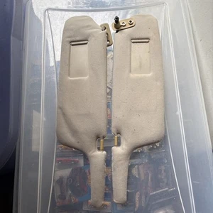MITSUBISHI 3000GT STEALTH SUN VISORS Taupe Set 1993? - Picture 1 of 6