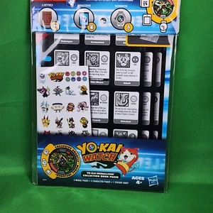 yo-kai watch collection book pages with snartle medal - Picture 1 of 3
