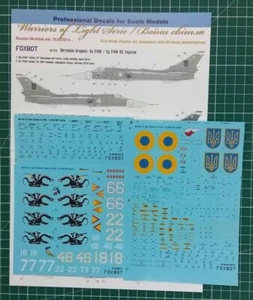 Foxbot 1/48 Sukhoi Su-24M, Fuerzas Aéreas Ucranianas, "Dragones Ucranianos" - Imagen 1 de 2