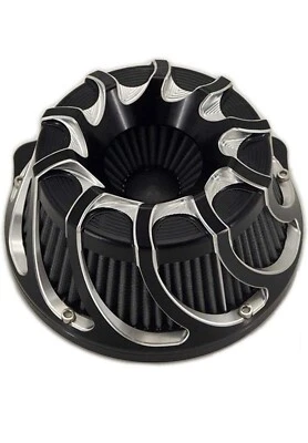 New Air Cleaner Intake Filter For Harley Dyna 00-17 Softail 00-15 Touring 00-07 - Imagen 1 de 4