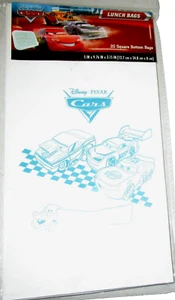 Disney Pixar Cars ~ Sacchetti Pranzo ~ 20 Sacchetti Fondo Quadrato ~ Personalizza la tua Borsa - Foto 1 di 1