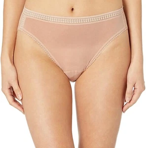 OnGossamer 249829 Women's Gossamer Mesh Hi-Cut Brief Panty Underwear Size L - Picture 1 of 4