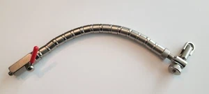 Flexible Chrome Arm for Indicators 5/16 -18 or 8mm thread - Picture 1 of 1
