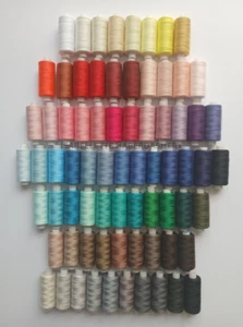 Superstitch Sewing Thread 500yds - Machine & Hand Sewing Overlocking 70+ COLOURS - Picture 1 of 83