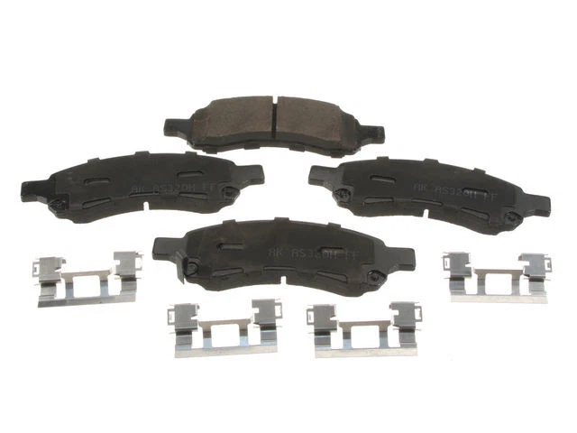 Juego de pastillas de freno delanteras para Chevrolet Traverse 2009-2017 Akebono 92127HXPT 2015 2010 Foto 1 de 2