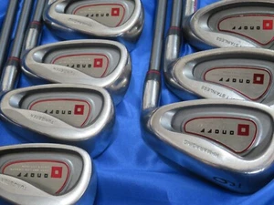 Ladies DAIWA GLOBERIDE ONOFF RED 7PC L-FLEX IRONS SET GOLF CLUBS NWO - Picture 1 of 6