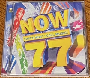 VARIOUS ARTISTS "NOW THAT'S WHAT I CALL MUSIC 77” RARE ORIGINAL 2010 UK 2CD SET - Picture 1 of 2