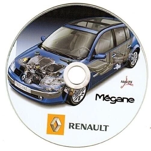 Renault Megane II (2002-2006) Manual De Taller En Cd - Imagen 1 de 4