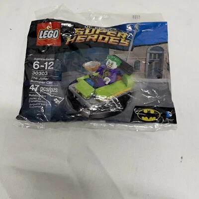 New Lego Polybag DC Comics Super Heroes 30303 The Joker Bumper Car - Image 1 of 2