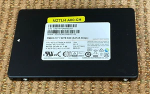 MZ-7LH7T60 Samsung PM883 7.68TB SATA 6Gbps 2.5" Internal SSD MZ7LH7T6HMLA-00005 - Bild 1 von 1