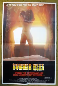 Póster de la película Summer Heat 1982 (Kiss My Grits) Bruce Davison, Susan George - Imagen 1 de 1