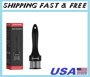 Meat Tenderizer Tool Stainless Steel Needle Ultra Sharp 24Blades Tenderizer Tool - Picture 1 of 7