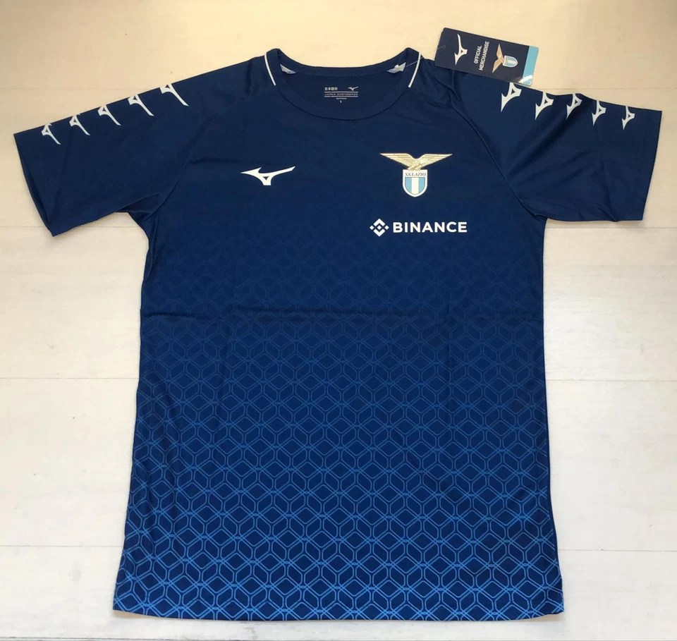 4560 MIZUNO SS LAZIO 2' MAGLIA   ALLENAMENTO 2022/2023 32EA2Q07 25 - Immagine 1 di 1