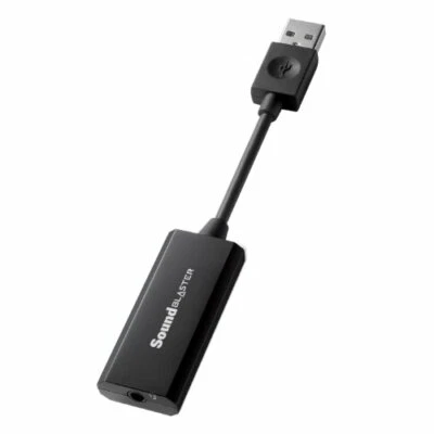 Creative Sound Blaster Play 2 USB Audio Interface Microphone Headphones SB-PLAY2 - Image 1 of 3