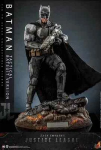 SIDESHOW HOT TOYS TMS085 ZACK SNYDER'S JUSTICE LEAGUE BATMAN TACTICAL SUIT MISB - Picture 1 of 7