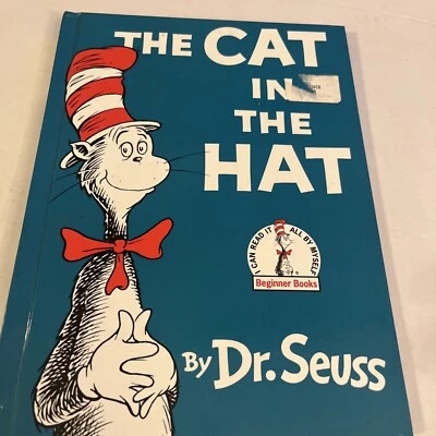 The Cat in the Hat by Dr. Seuss Book (1985, Hardcover) - Image 1 of 4
