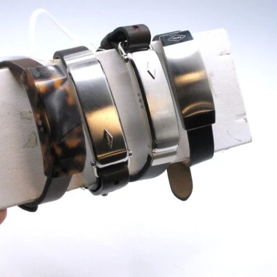 Lote de 4 piezas Reloj Pulsera Fossil Q Dreamer Bluetooth Cuero Para Piezas No Funciona Foto 1 de 4