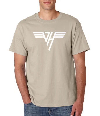 VAN HALEN Logo T-Shirt 70s Classic Hard Rock n Roll Heavy Metal on S-6XL Tee - Image 1 of 2