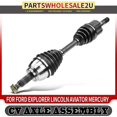 前左 CV 轴组件适用于福特探险家 02-05 Mercury Lincoln 飞行员 AWD — 第 1/4 张图片